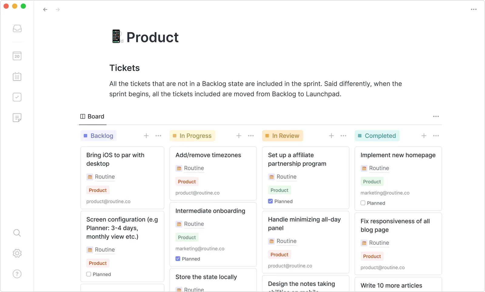 Routine screenshot 3