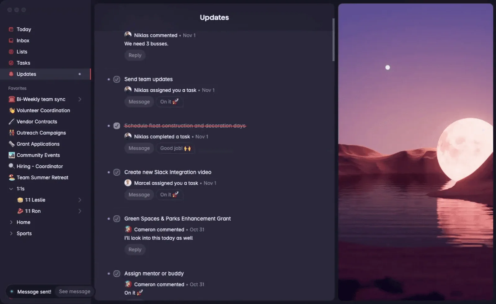 Superlist screenshot 1