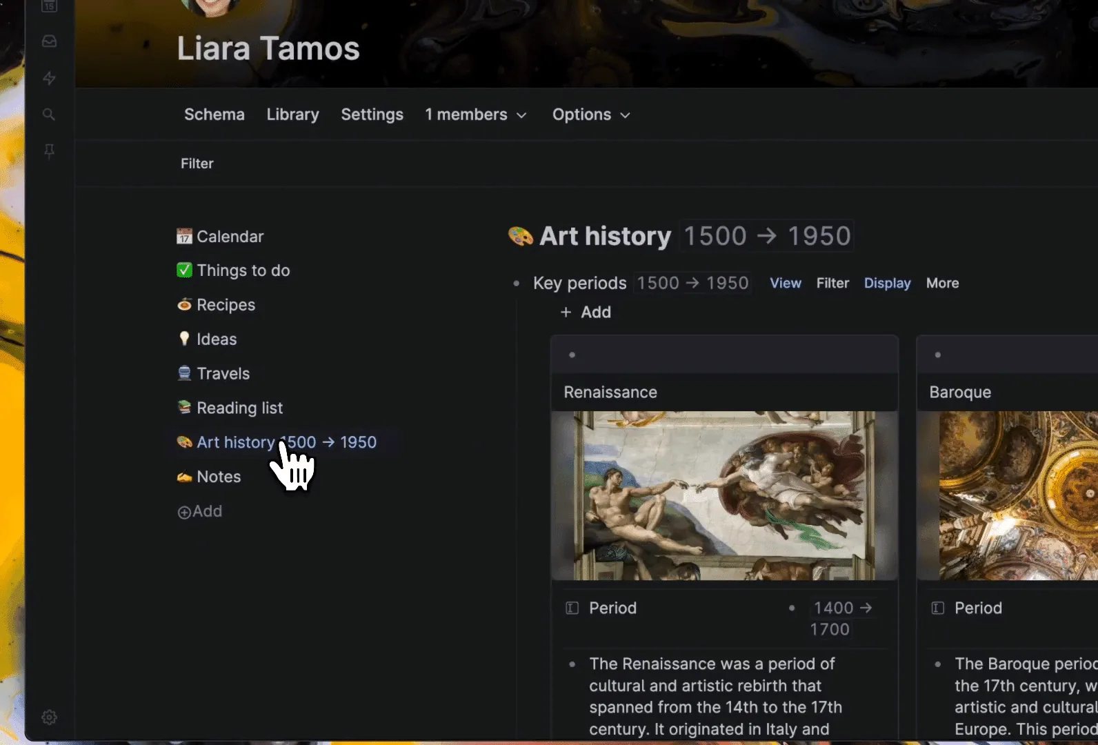 Tana screenshot 1