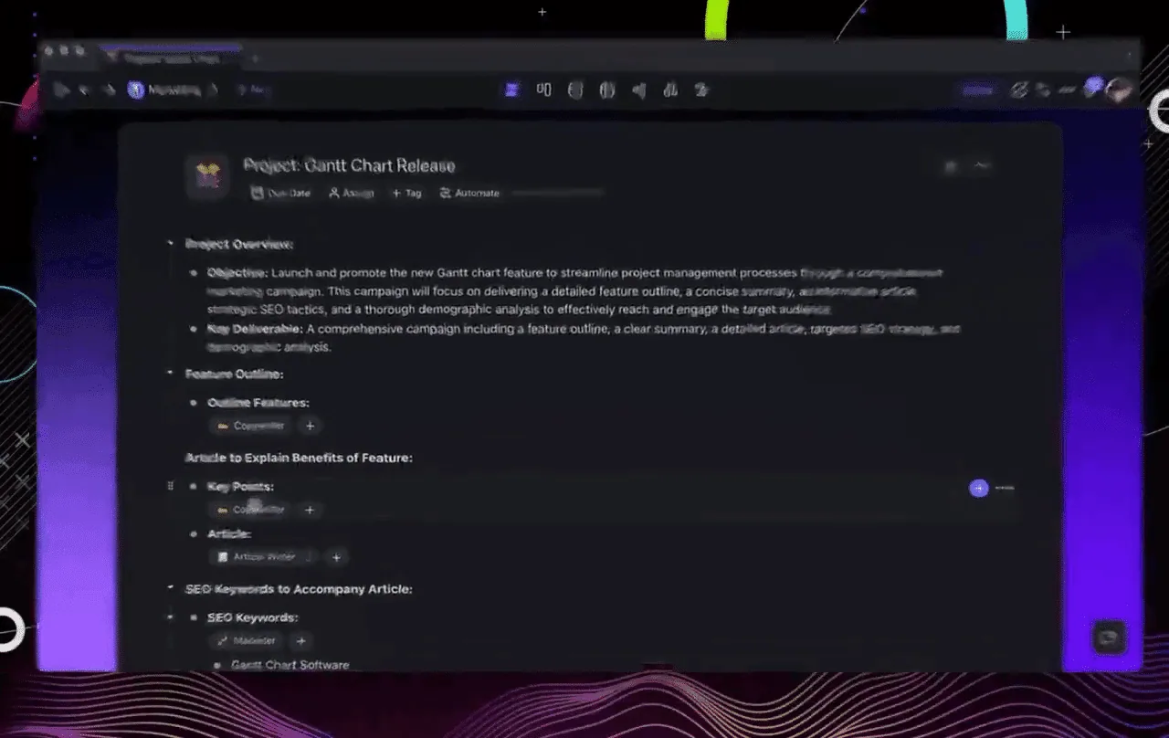 Taskade screenshot 1