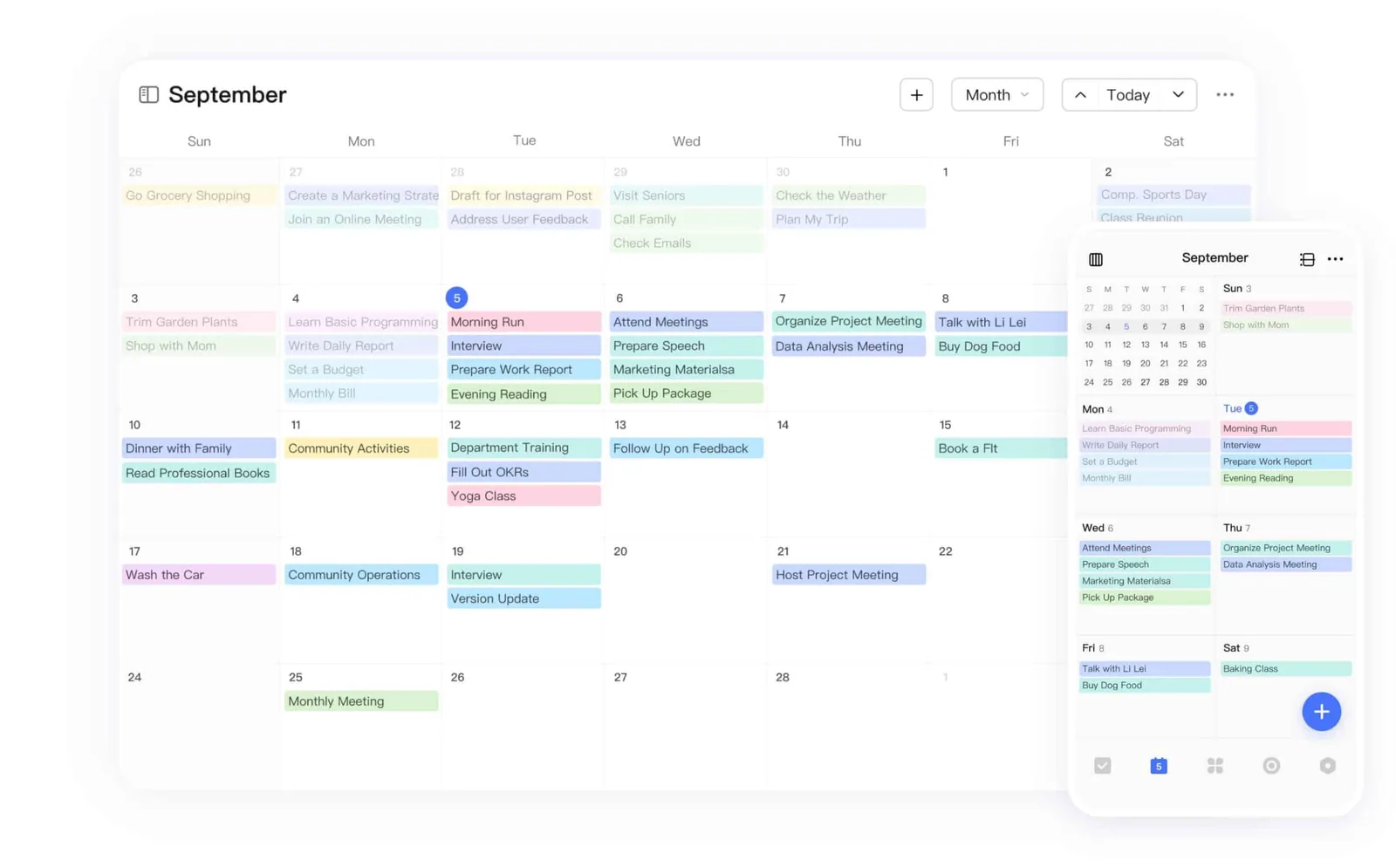 TickTick screenshot 1